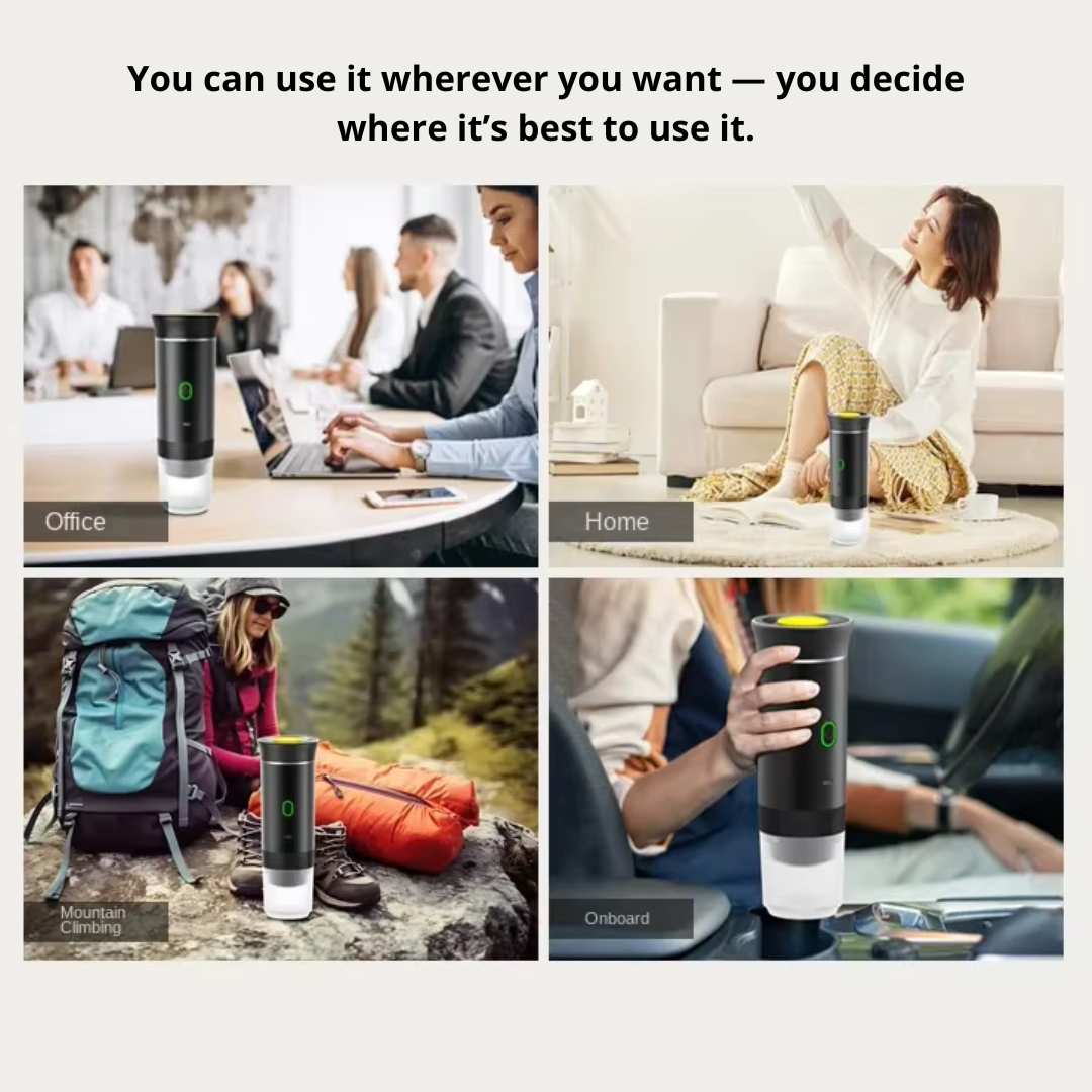 β Coffely β Portable Electric Capsule Coffee Maker